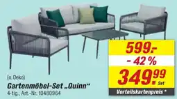 toom Baumarkt Gartenmöbel-Set „Quinn" Angebot