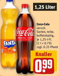 REWE Coca-Cola Angebot