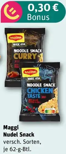 REWE Maggi Nudel Snack Angebot