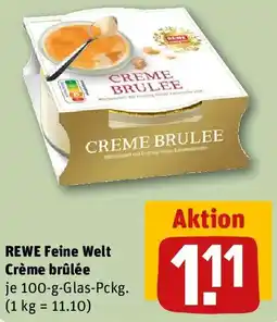 REWE REWE Feine Welt Crème brûlée Angebot