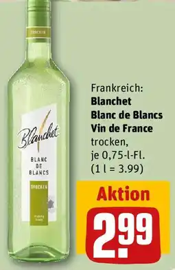 REWE Blanchet Blanc de Blancs Vin de France Angebot