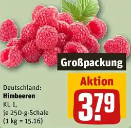 REWE Himbeeren Angebot