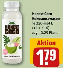 REWE Honest Coco Kokosnusswasser Angebot