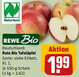 REWE Rote Bio Tafeläpfel Angebot
