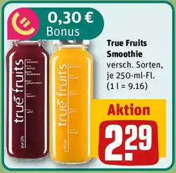 REWE True Fruits Smoothie Angebot