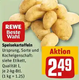 REWE Speisekartoffeln Angebot
