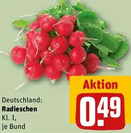REWE Radieschen Angebot