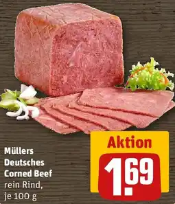 REWE Müllers Deutsches Corned Beef Angebot