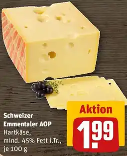 REWE Schweizer Emmentaler AOP Angebot