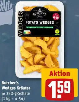 REWE Butcher's Wedges Kräuter Angebot