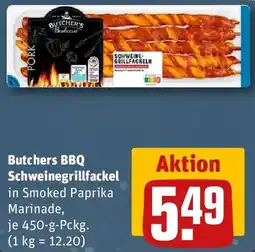 REWE Butchers BBQ Schweinegrillfackel Angebot