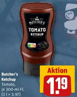 REWE Butcher's Ketchup Angebot