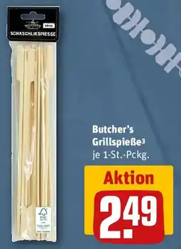 REWE Butcher's Grillspieße Angebot