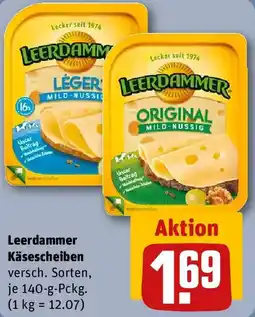 REWE Leerdammer Käsescheiben Angebot