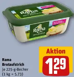 REWE Rama Brotaufstrich Angebot