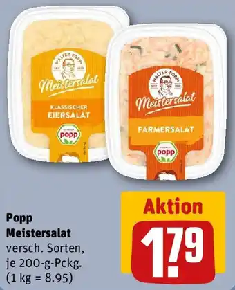 REWE Popp Meistersalat Angebot
