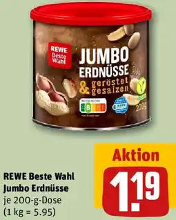REWE REWE Beste Wahl Jumbo Erdnüsse Angebot