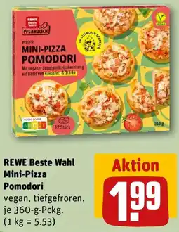 REWE REWE Beste Wahl Mini-Pizza Pomodori Angebot