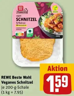 REWE REWE Beste Wahl Veganes Schnitzel Angebot