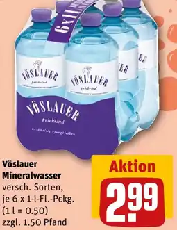 REWE Vöslauer Mineralwasser Angebot