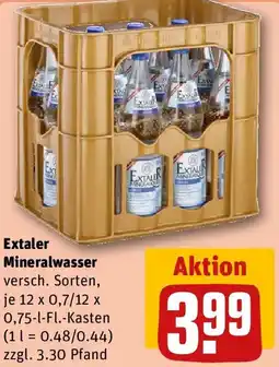 REWE Extaler Mineralwasser Angebot