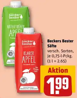 REWE Beckers Bester Säfte Angebot