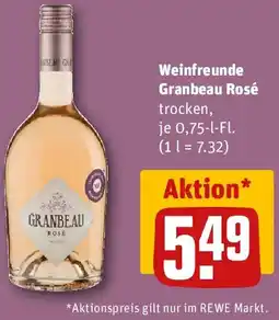 REWE Weinfreunde Granbeau Rosé Angebot