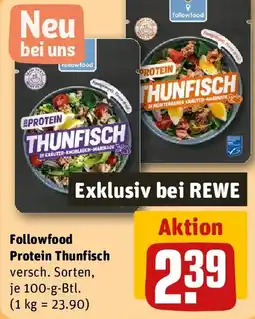 REWE Followfood Protein Thunfisch Angebot