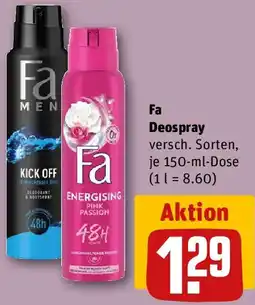 REWE Fa Deospray Angebot