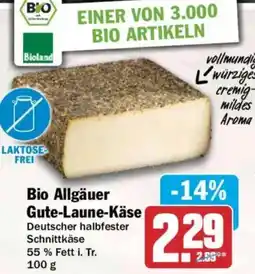 HIT Bio Allgäuer Gute-Laune-Käse Angebot