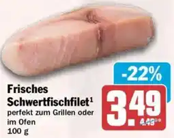 HIT Frisches Schwertfischfilet Angebot
