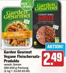 HIT Garden Gourmet Vegane Fleischersatz Produkte Angebot