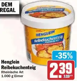 HIT Henglein Reibekuchenteig Angebot