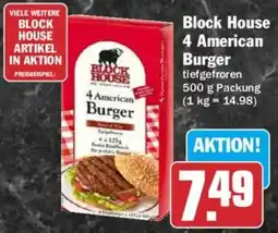 HIT Block House 4 American Burger Angebot