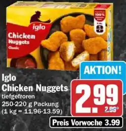HIT Iglo Chicken Nuggets Angebot