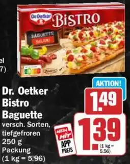 HIT Dr. Oetker Bistro Baguette Angebot