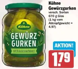 HIT Kühne Gewürzgurken Angebot