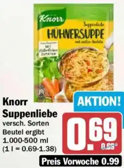 HIT Knorr Suppenliebe Angebot