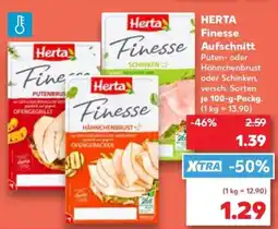 Kaufland HERTA Finesse Aufschnitt Angebot