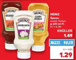 Kaufland HEINZ Sauce Angebot