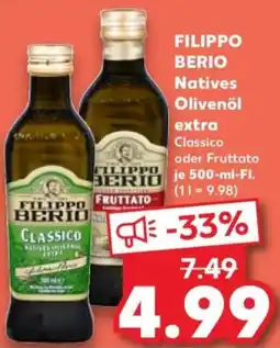 Kaufland FILIPPO BERIO Natives Olivenöl extra Angebot