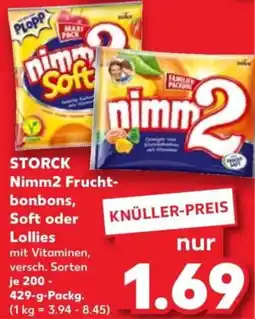 Kaufland STORCK Nimm2 Fruchtbonbons, Soft oder Lollies Angebot