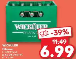 Kaufland WICKÜLER Pilsener Angebot