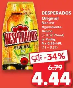 Kaufland DESPERADOS Original Angebot