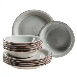 Netto Marken-Discount Mäser Teller-Set, Steingut Lumaca Angebot