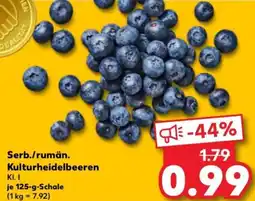 Kaufland Serb./rumän. Kulturheidelbeeren Angebot