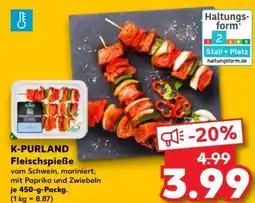 Kaufland K-PURLAND Fleischspieße Angebot