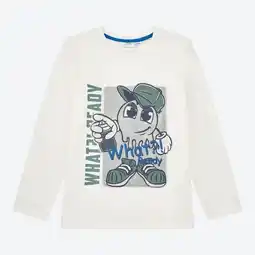 NKD Kinder-Jungen-Langarmshirt mit Frontaufdruck Angebot