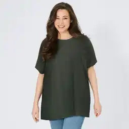 NKD Damen-T-Shirt aus Baumwolle, große Größen Angebot