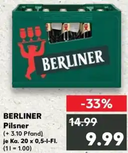Kaufland BERLINER Pilsner Angebot